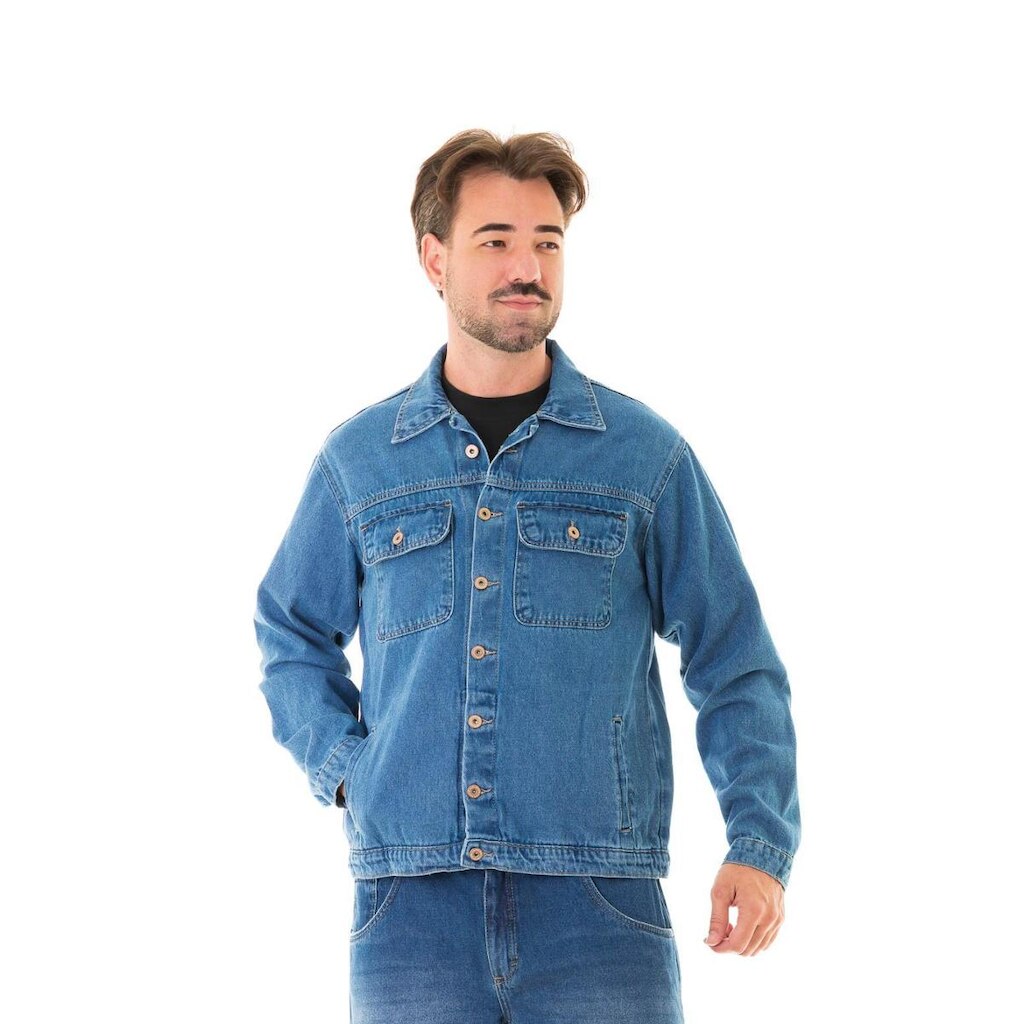 Jaqueta Jeans Masculina Arauto