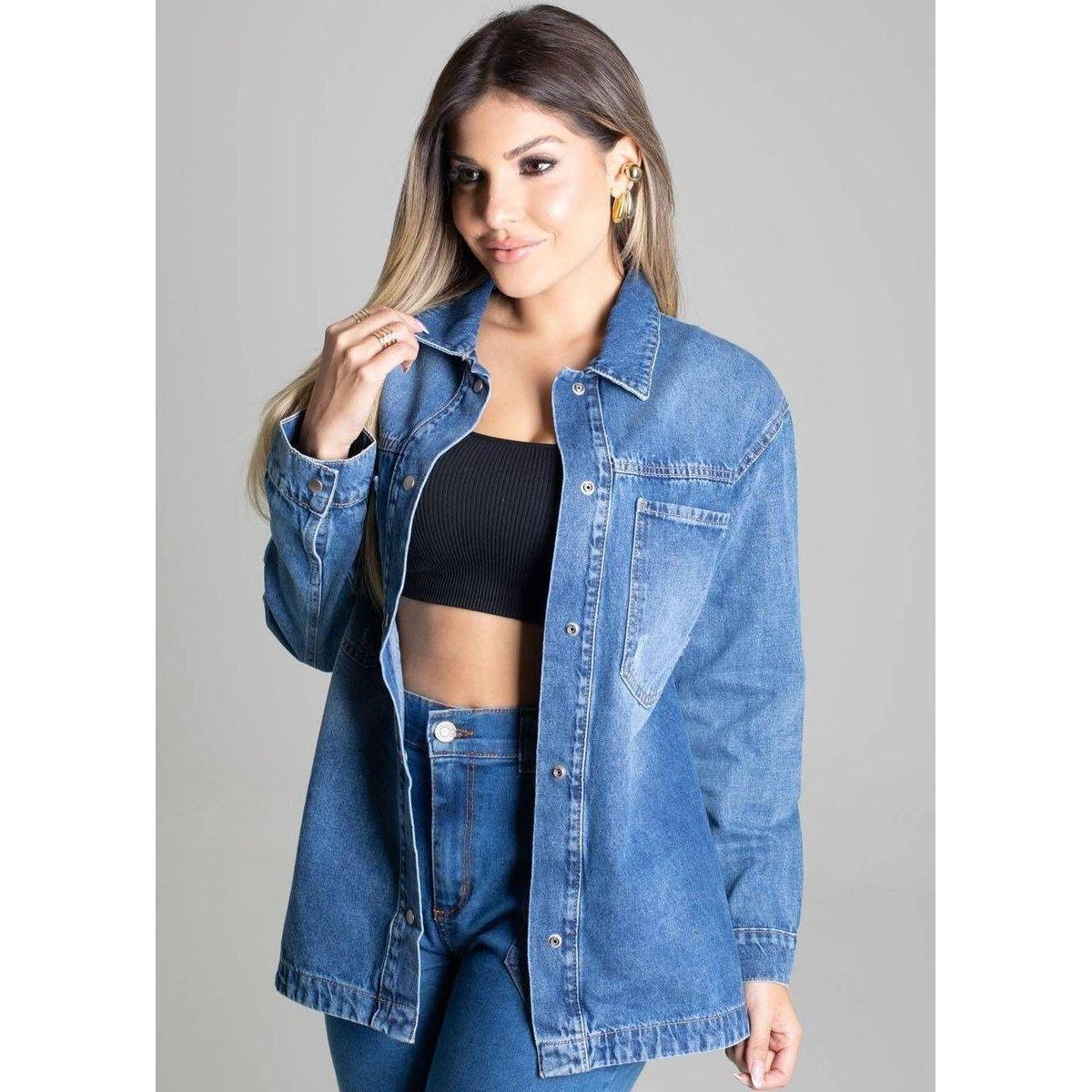 Jaqueta Jeans Sawary 276757 P Zattini - Main Image