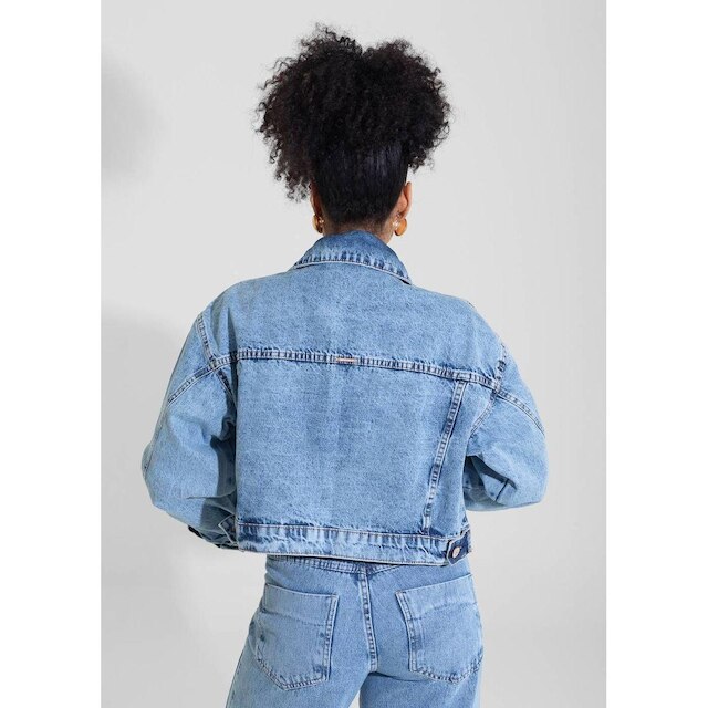 Jaqueta Jeans Sawary - 282367 AZUL G