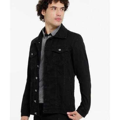 jaqueta jeans stretch