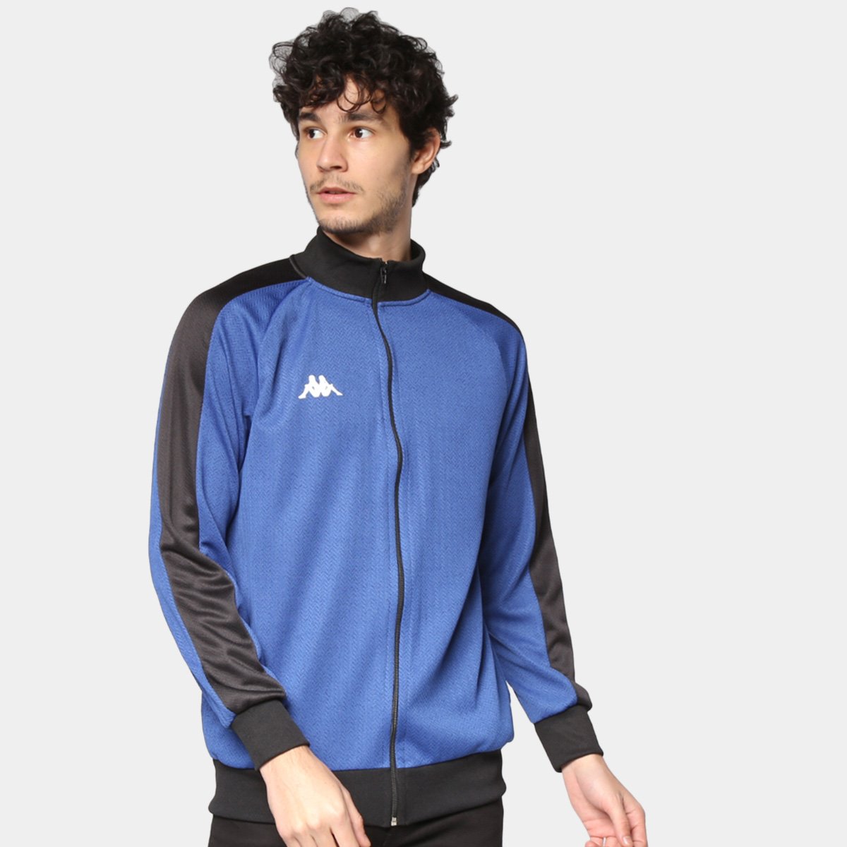 Jaqueta Kappa Klaus Jacquard Masculina - Azul Royal+Preto é ruim? Jaqueta Kappa Klaus Jacquard Masculina - Azul Royal+Preto é boa?