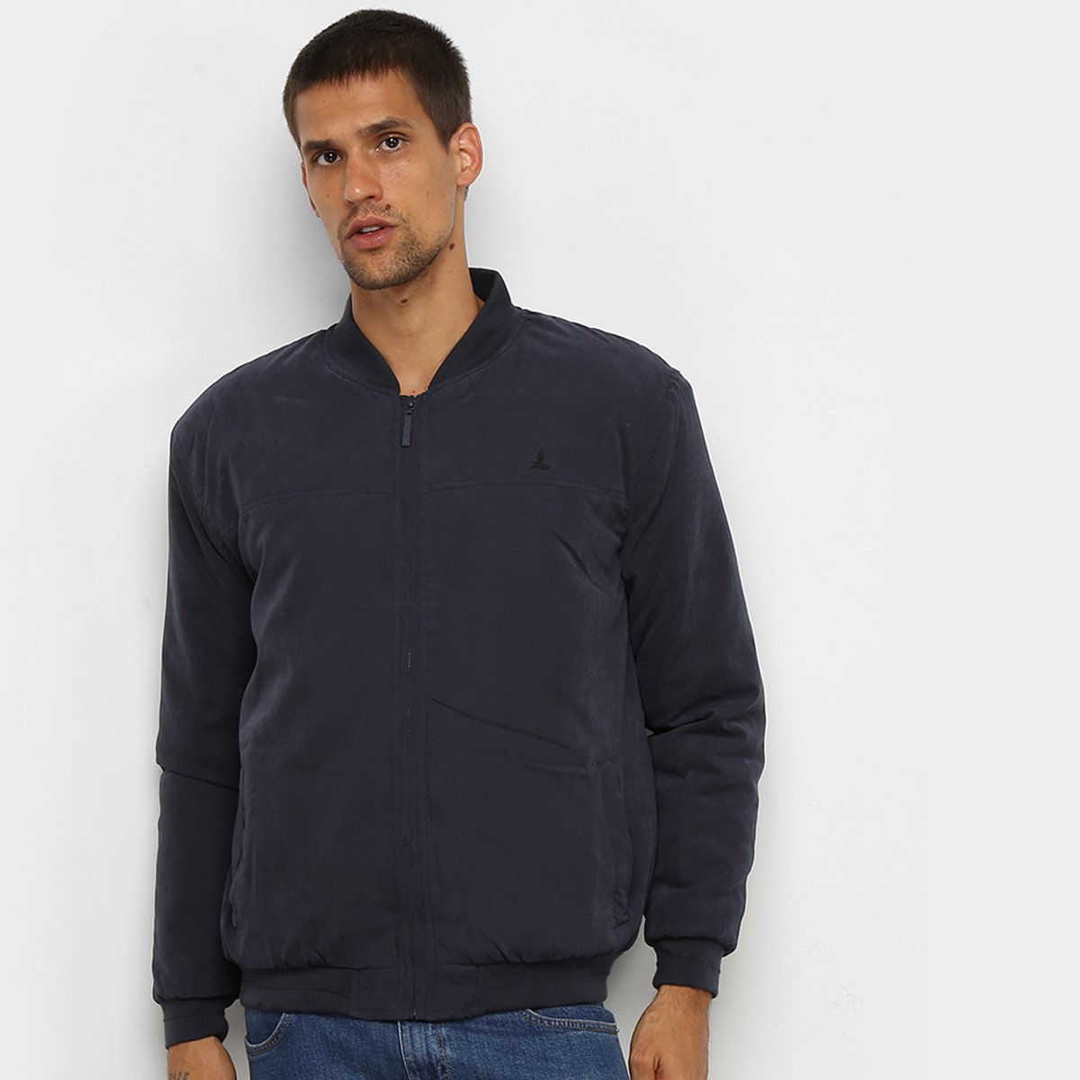 Jaqueta Lucky Sailing Básica Masculina - Chumbo Menor preço em Jaqueta Lucky Sailing Básica Masculina - Chumbo