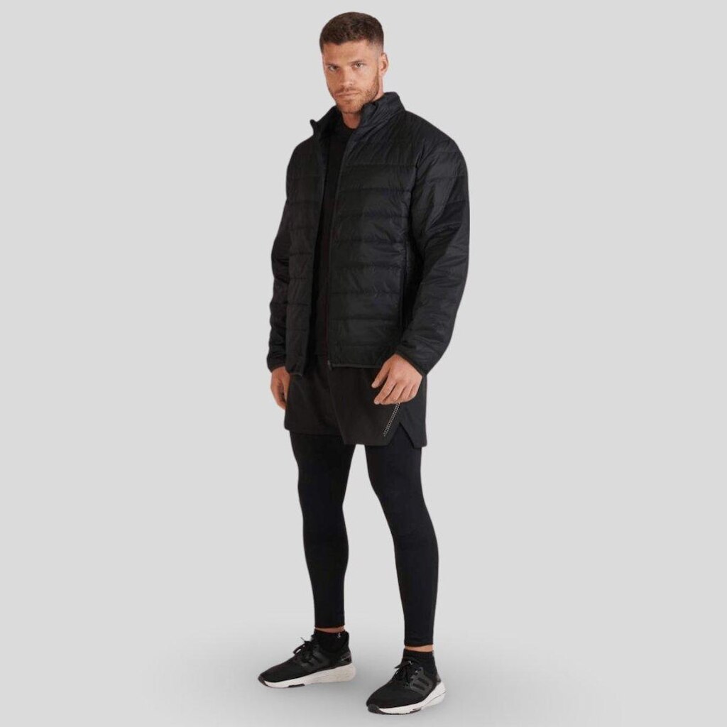 Jaqueta Lupo Sport Puffer Básica Com Capuz Masculina