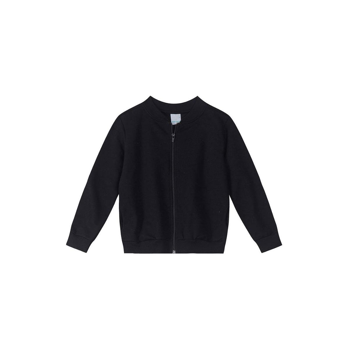 Jaqueta Malwee Infantil Moletom Masculina - Preto Menor preço em Jaqueta Malwee Infantil Moletom Masculina - Preto