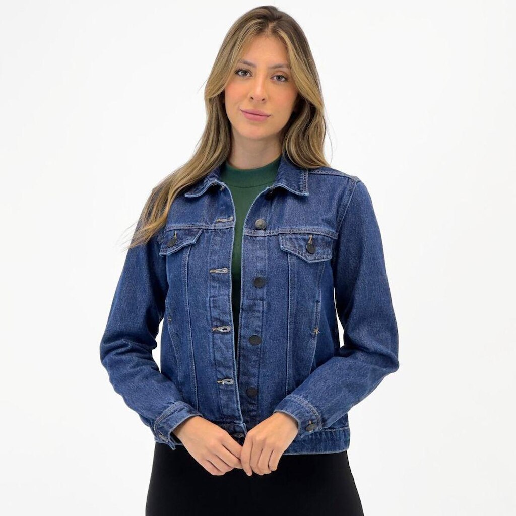 Jaqueta Malwee Jeans Mickey Feminina