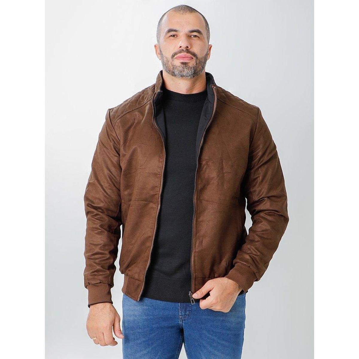 Jaqueta Masculina Camurça Dupla Fase Zattini