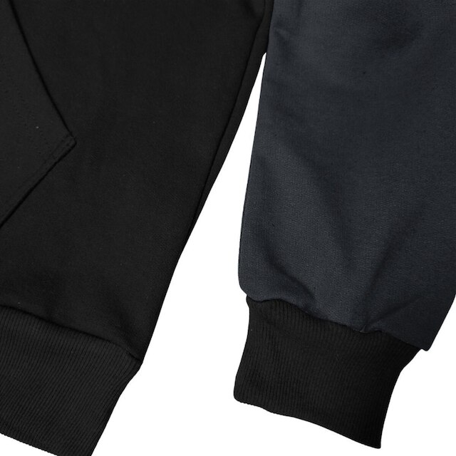Jaqueta Masculina de Moletom Flanelado com Zíper Frontal Capuz e Bolso Amplo