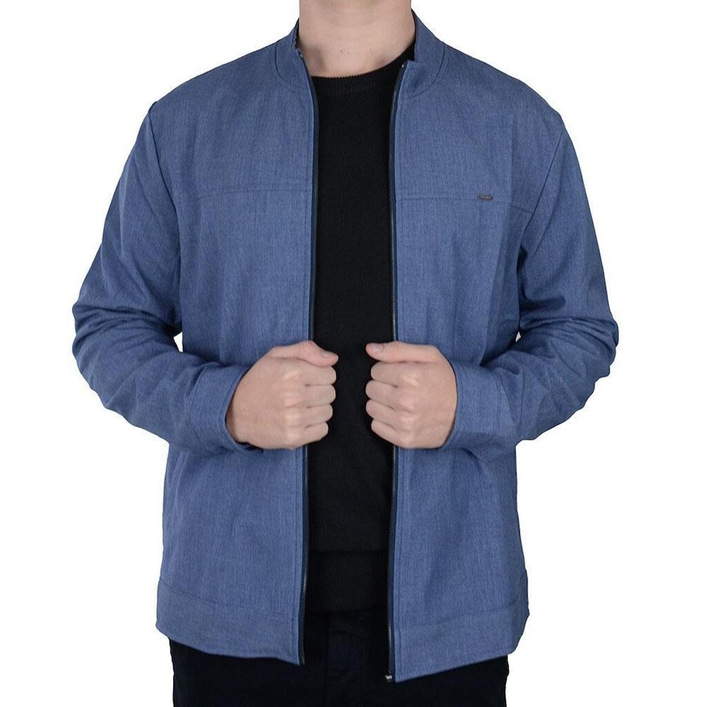 Jaqueta Masculina Docthos Slim Highlight Azul - 4363