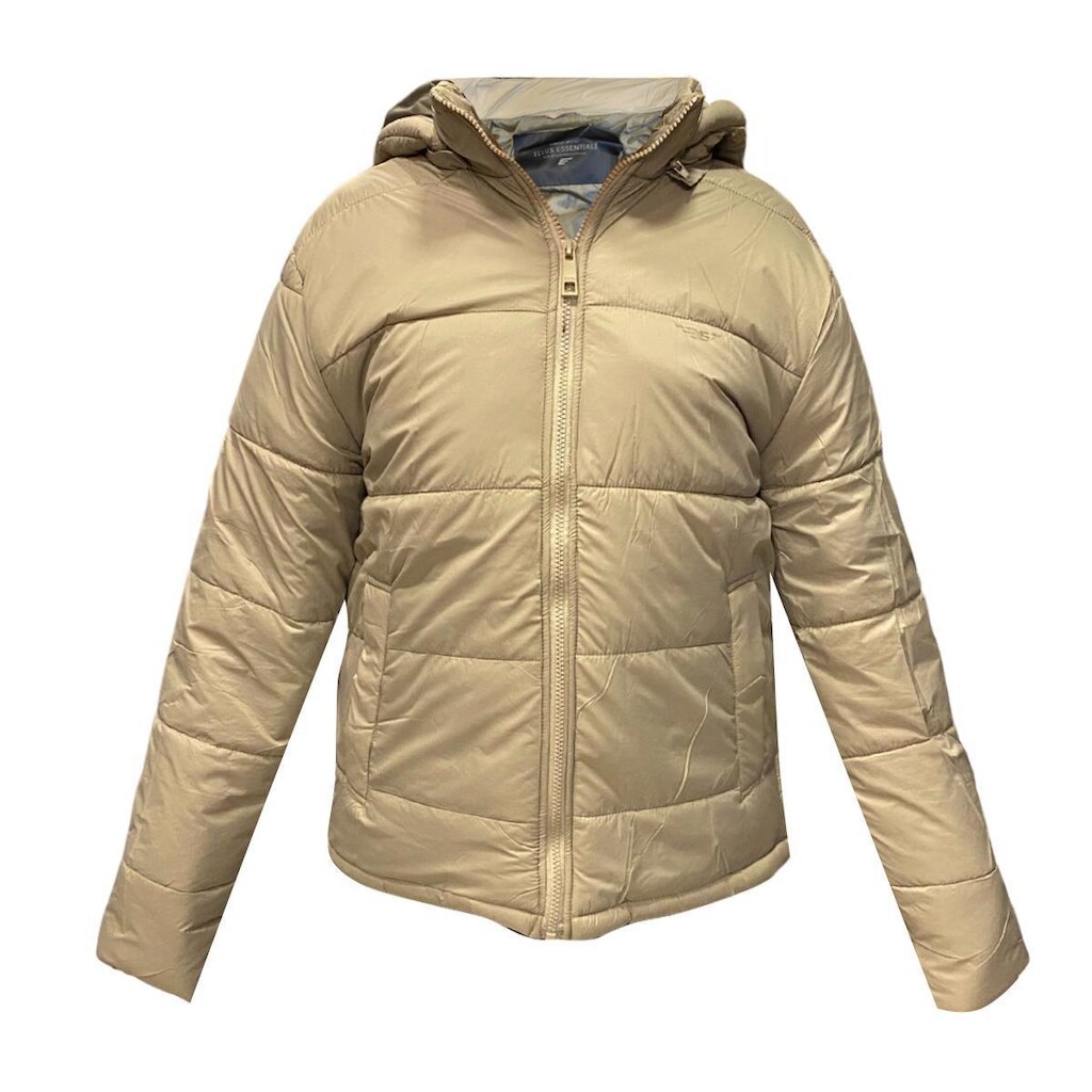 Jaqueta Masculina Ellus Puffer W/ Hood Bege
