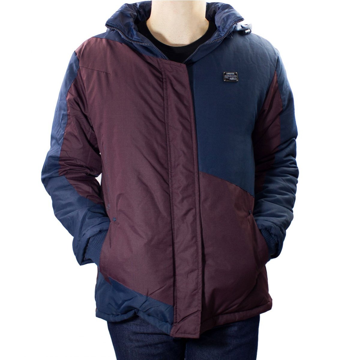 casaco gangster dupla face