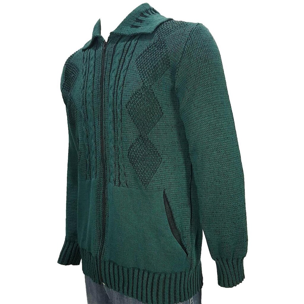 Jaqueta Masculina Gola Polo Wanisser - Katlen Tricot