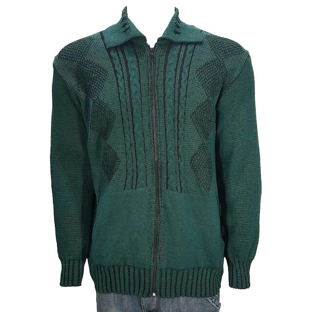 Jaqueta Masculina Gola Polo Wanisser - Katlen Tricot