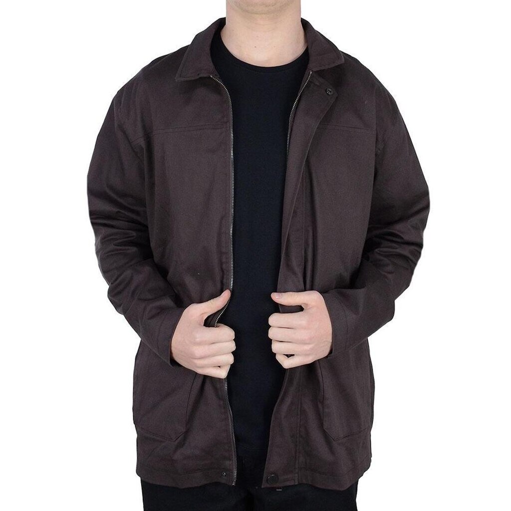 Jaqueta Masculina Lado Avesso Alfaiataria Marrom - LH22