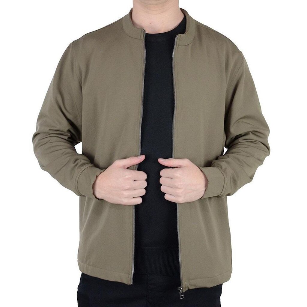 Jaqueta Masculina Lado Avesso Casual Helanca Verde - LH19