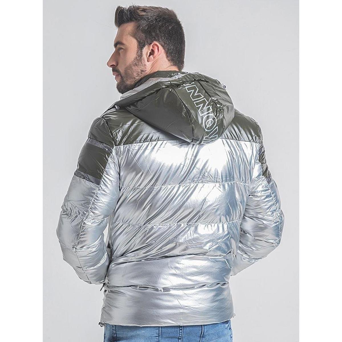 Jaqueta Masculina Metalizada Zattini