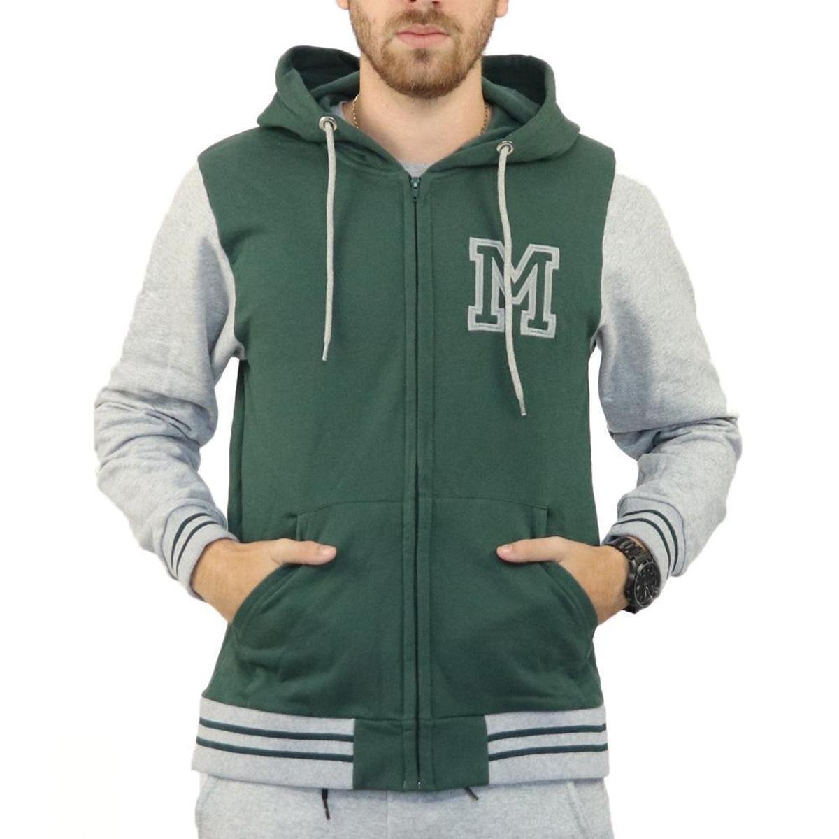 Moletom Masculino Estilo Americano Casaco Estilo Americano