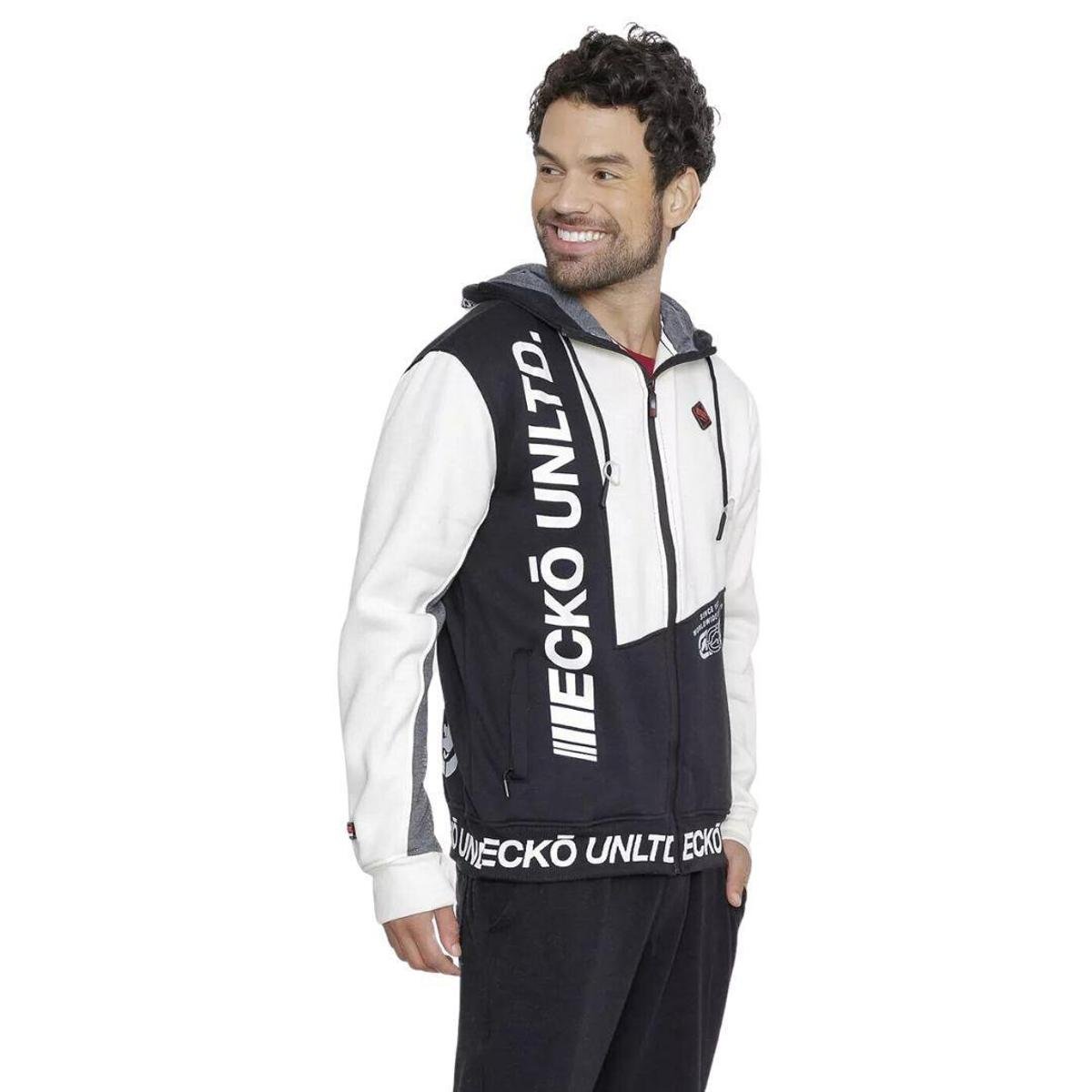 Jaqueta Masculina Moletom Ecko Menor preço em Jaqueta Masculina Moletom Ecko