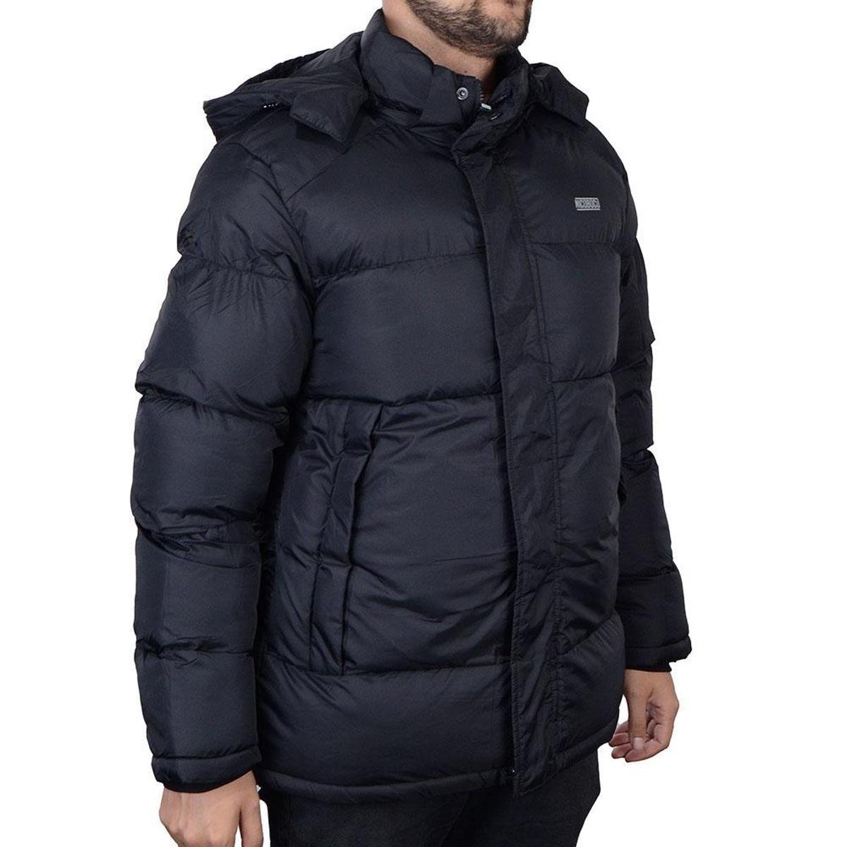 Jaqueta Masculina Nicoboco Harris Nylon Preta - 55428N - Preto Menor preço em Jaqueta Masculina Nicoboco Harris Nylon Preta - 55428N - Preto