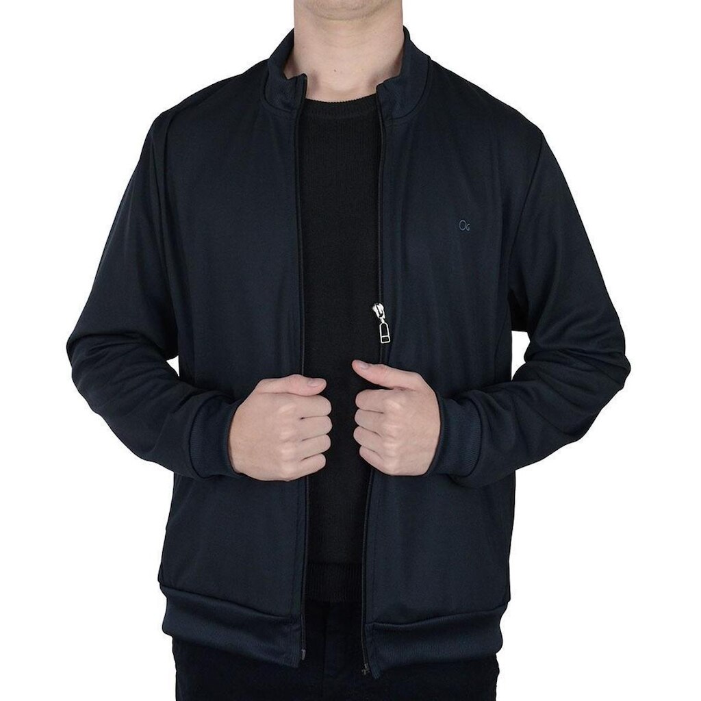 Jaqueta Masculina Ogochi Piquet Preta - 0265