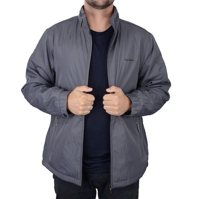 Jaqueta Masculina Pierre Cardin Cinza - 16229