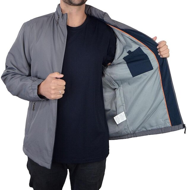 Jaqueta Masculina Pierre Cardin Cinza Dusty - 16229
