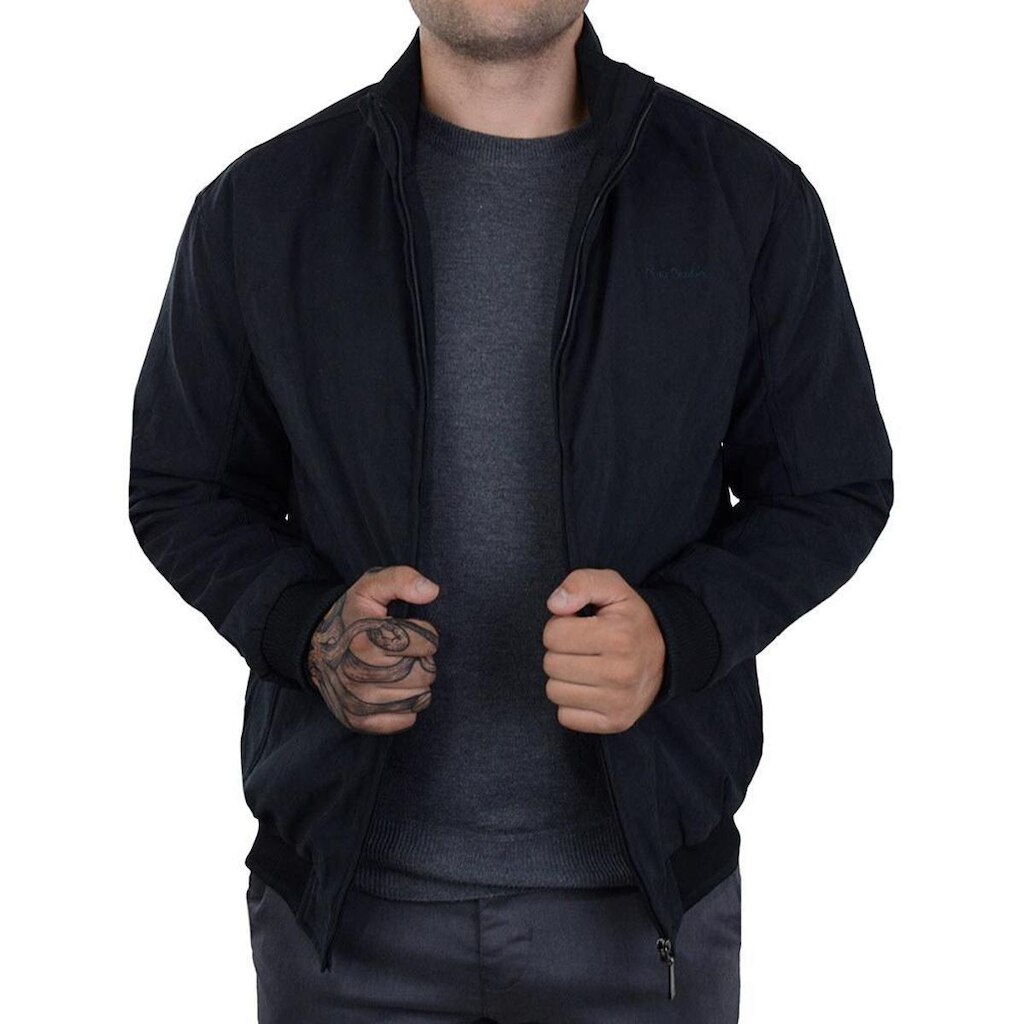 Jaqueta Masculina Pierre Cardin Preta - 16212
