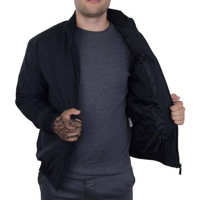 Jaqueta Masculina Pierre Cardin Preta - 16212