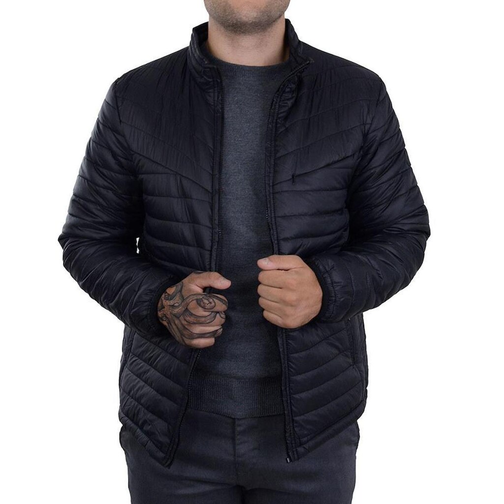 Jaqueta Masculina Pierre Cardin Preta - 16261