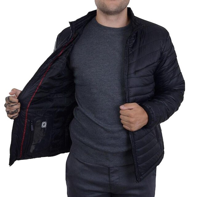 Jaqueta Masculina Pierre Cardin Preta - 16261