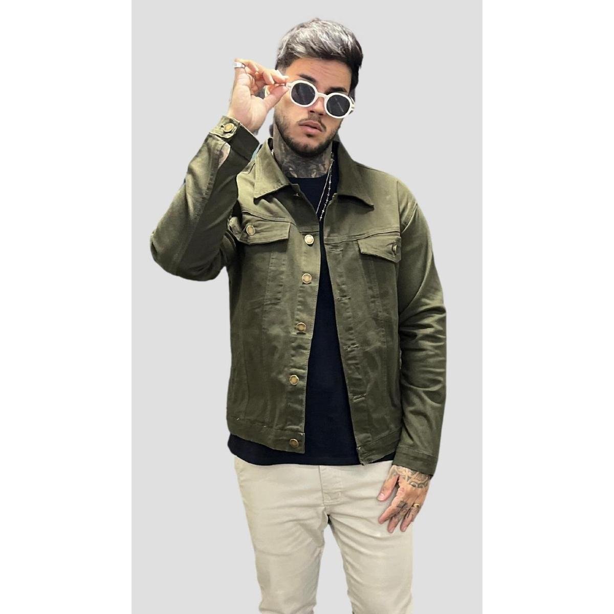 Jaqueta Masculina Sarja Jeans Slim Cores Clássicas Premium é boa?