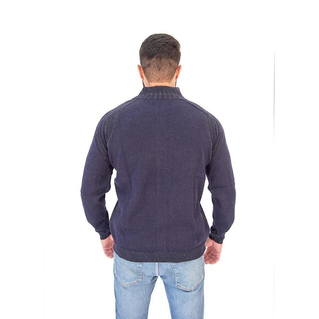 Jaqueta Masculina Tricô Lã Mescla Berlim 7175