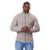 Jaqueta Masculina Tricô Lã Mescla Dallas 7137 - Bege