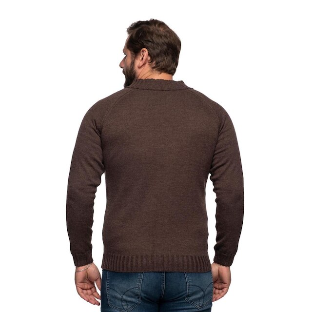 Jaqueta Masculina Tricô Lã Mescla Dallas 7137