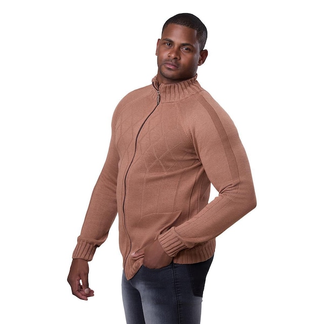 Jaqueta Masculina Tricô Lã Mescla Dallas 7137