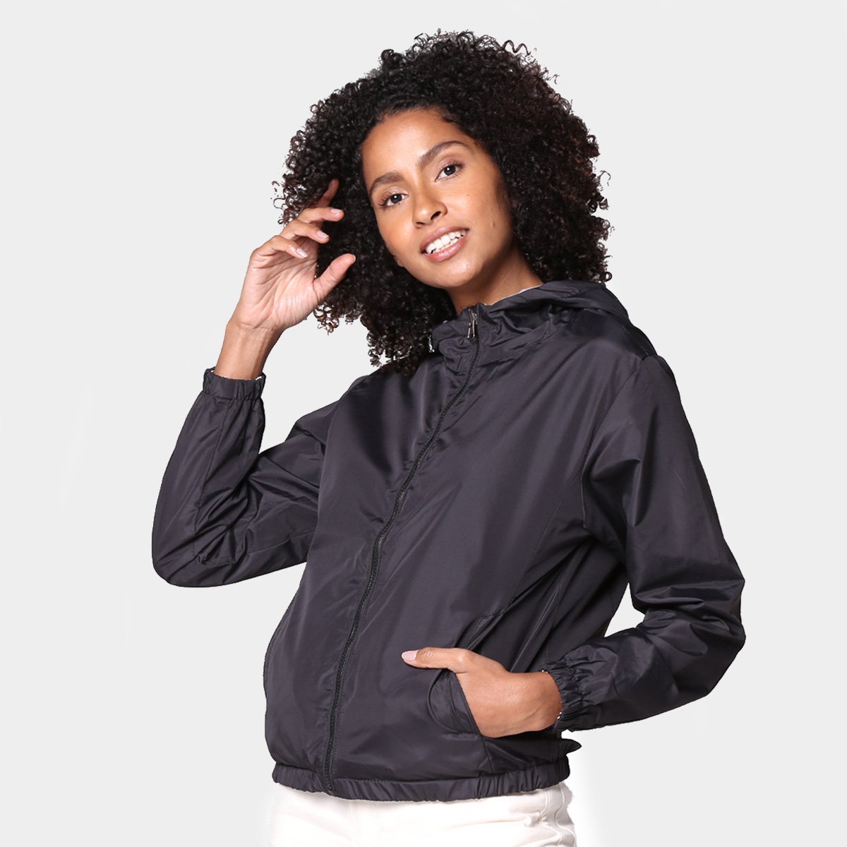 jaqueta feminina dupla face