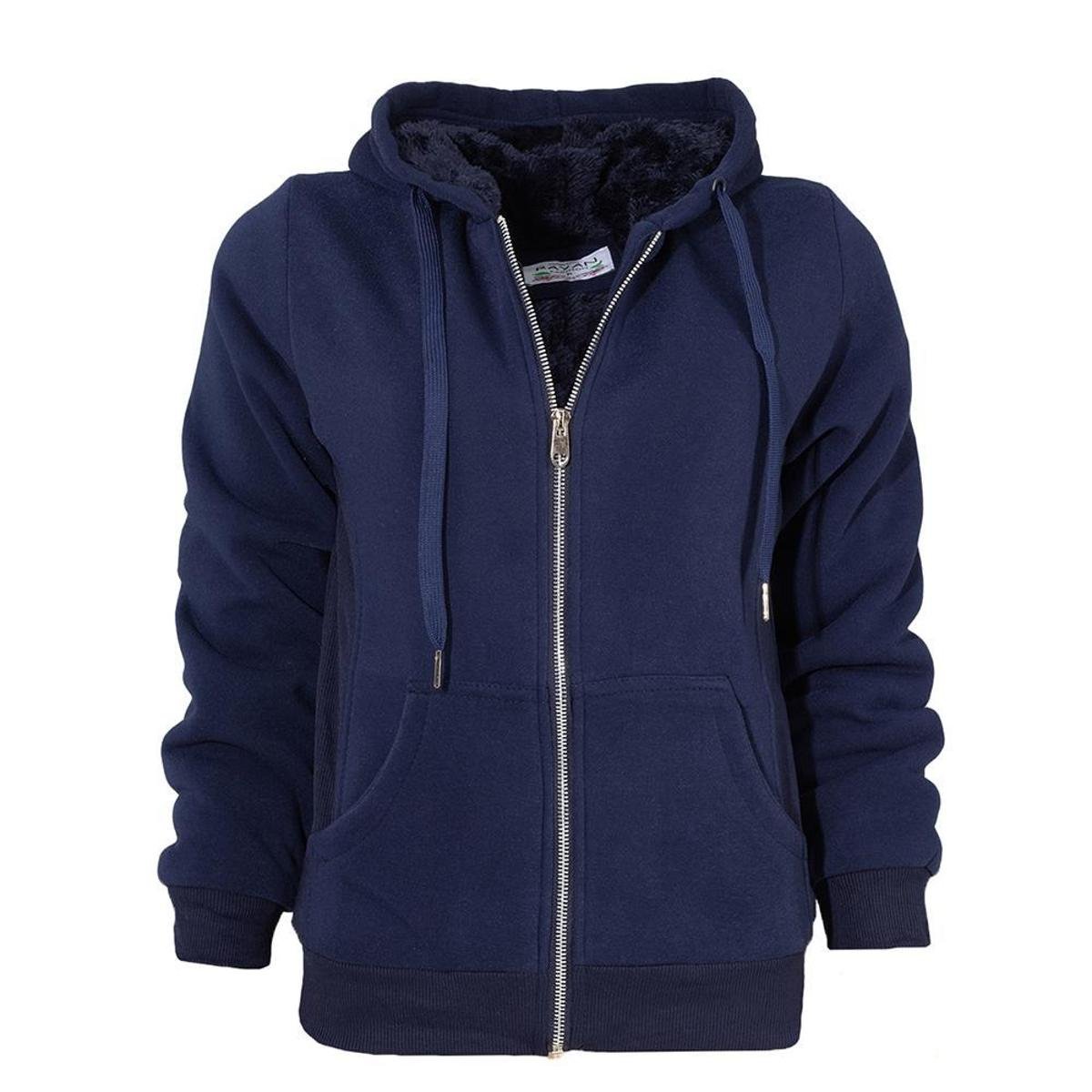 Moletom Masculino Casaco Moletom Forrado Feminino Casaco Em - Main Image