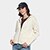Jaqueta Moletom Hering Casual Feminina - Off White