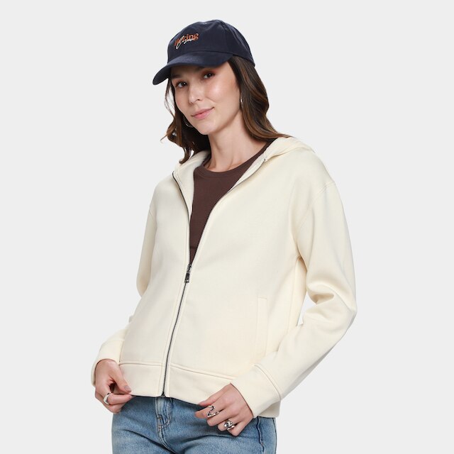 Jaqueta Moletom Hering Casual Feminina