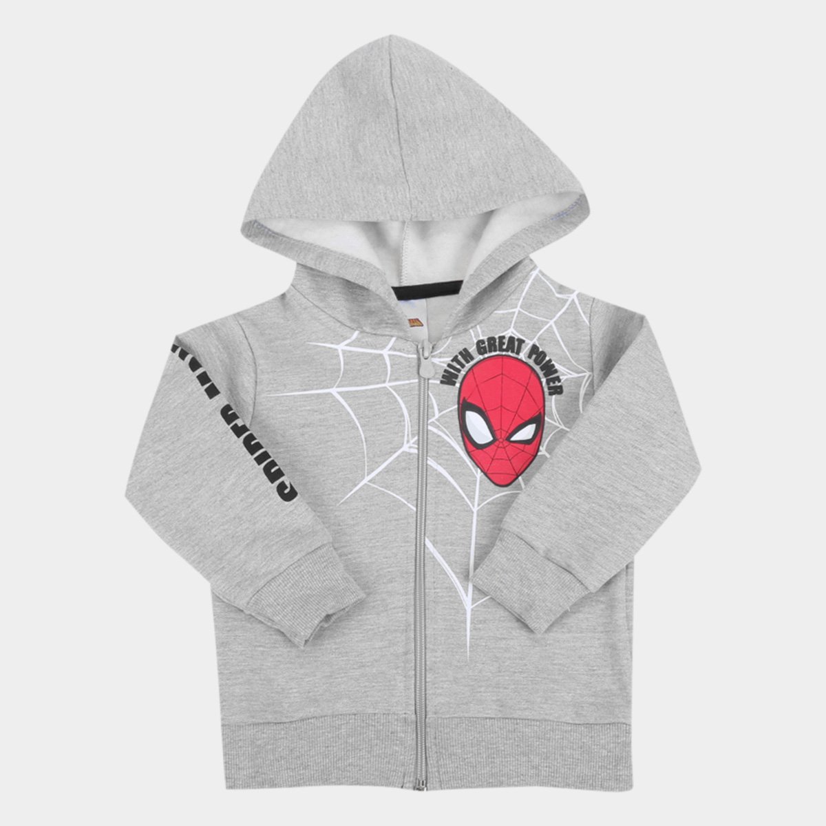 Jaqueta Moletom Infantil Marvel Spider-Man Capuz Masculina - Mescla é ruim? Jaqueta Moletom Infantil Marvel Spider-Man Capuz Masculina - Mescla é boa?