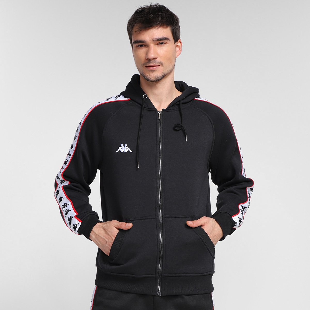 Jaqueta Moletom Kappa Due Due Masculina - Preto é ruim? Jaqueta Moletom Kappa Due Due Masculina - Preto é boa?