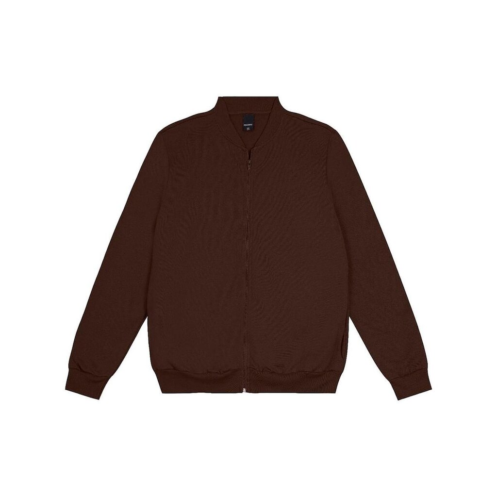 Jaqueta Moletom Malwee 1000006666 Masculina Flanelada Algodão. T. P/XGG