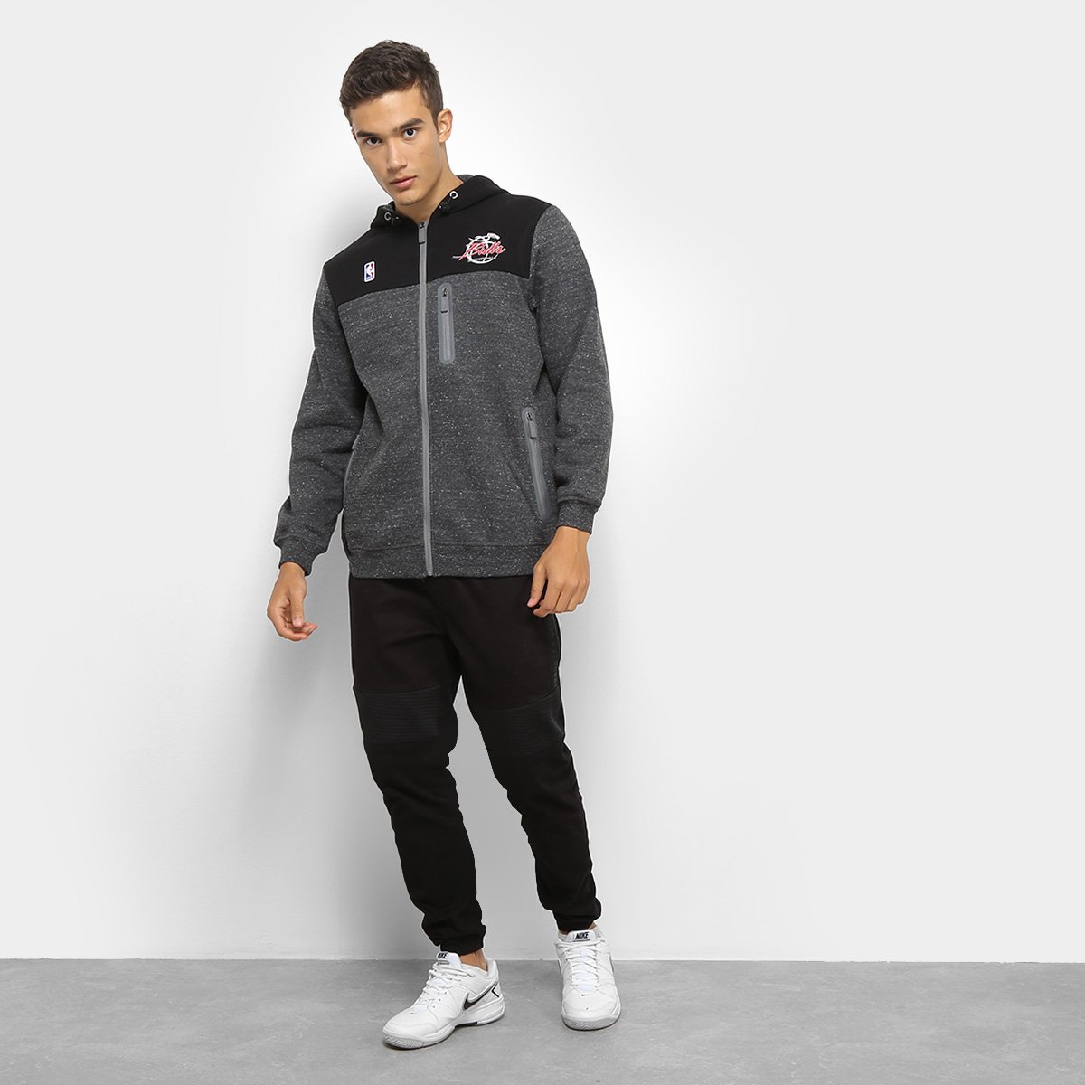 jaqueta masculina chicago bulls