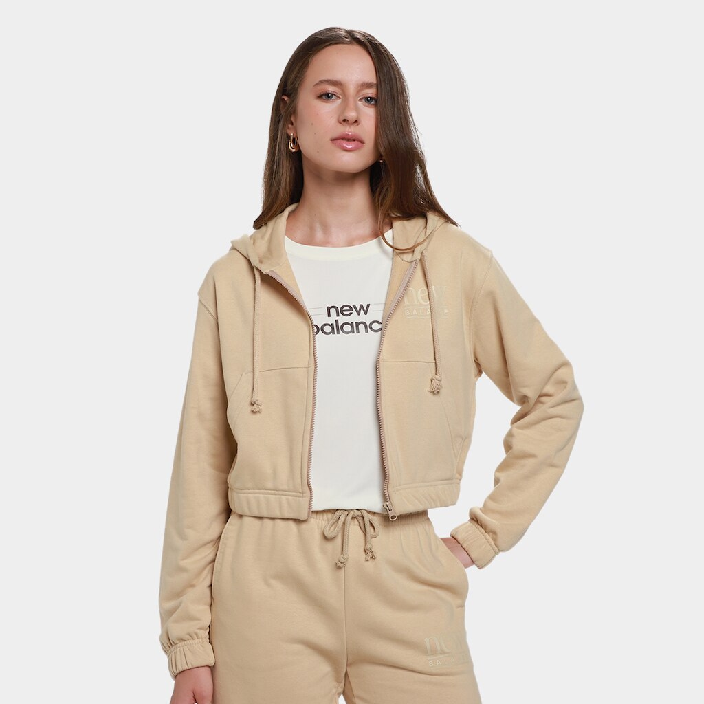 Jaqueta New Balance Reimagined Full Zip Feminina
