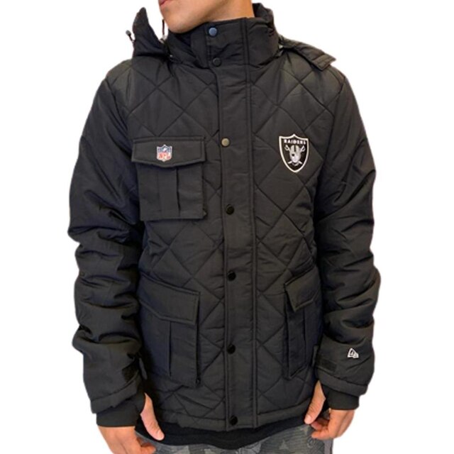 Jaqueta New Era Modern Classic SKI Style NFL Las Preto