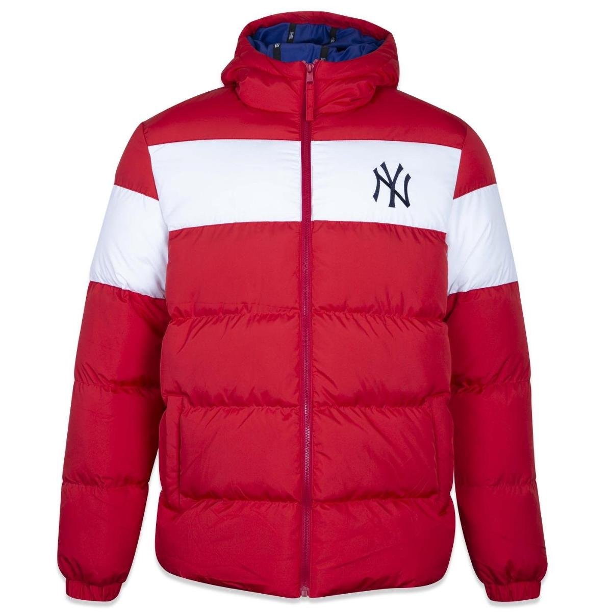 Jaqueta New Era Puffer Mlb New York Yankees World Masculino Menor preço em Jaqueta New Era Puffer Mlb New York Yankees World Masculino