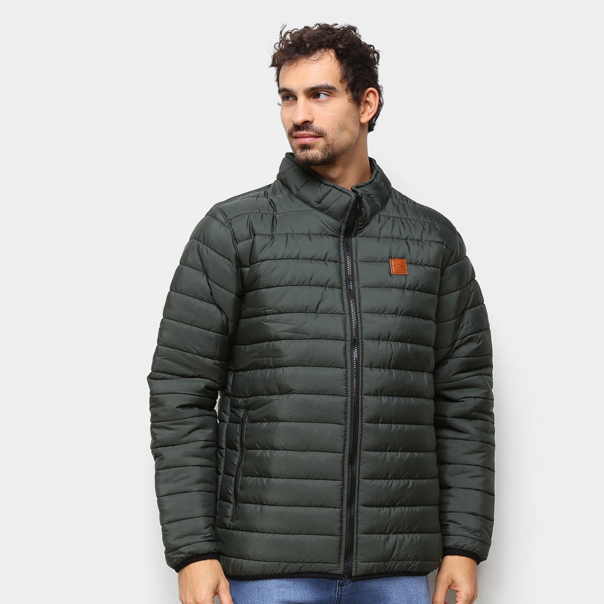 jaqueta masculina oakley tecido grosso forrada importada