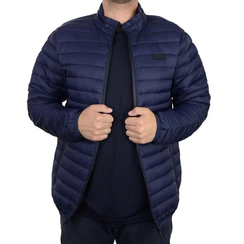 JAQUETA OGOCHI CULT SLIM PUFF 027498002 MASCULINO MARINHO P