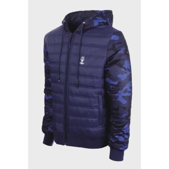 jaqueta pad camuflada masculina speedo Zattini