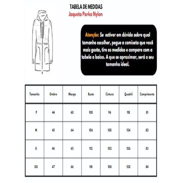Jaqueta ParKa Feminina Dupla Face Nylon/Peluciada Off-White