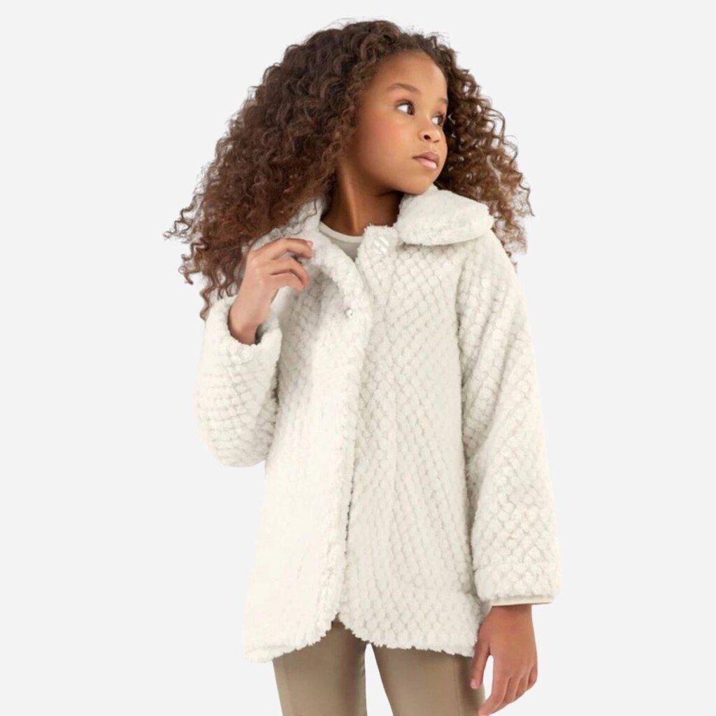 JAQUETA PELUCIADA INFANTIL MENINA - ELIAN